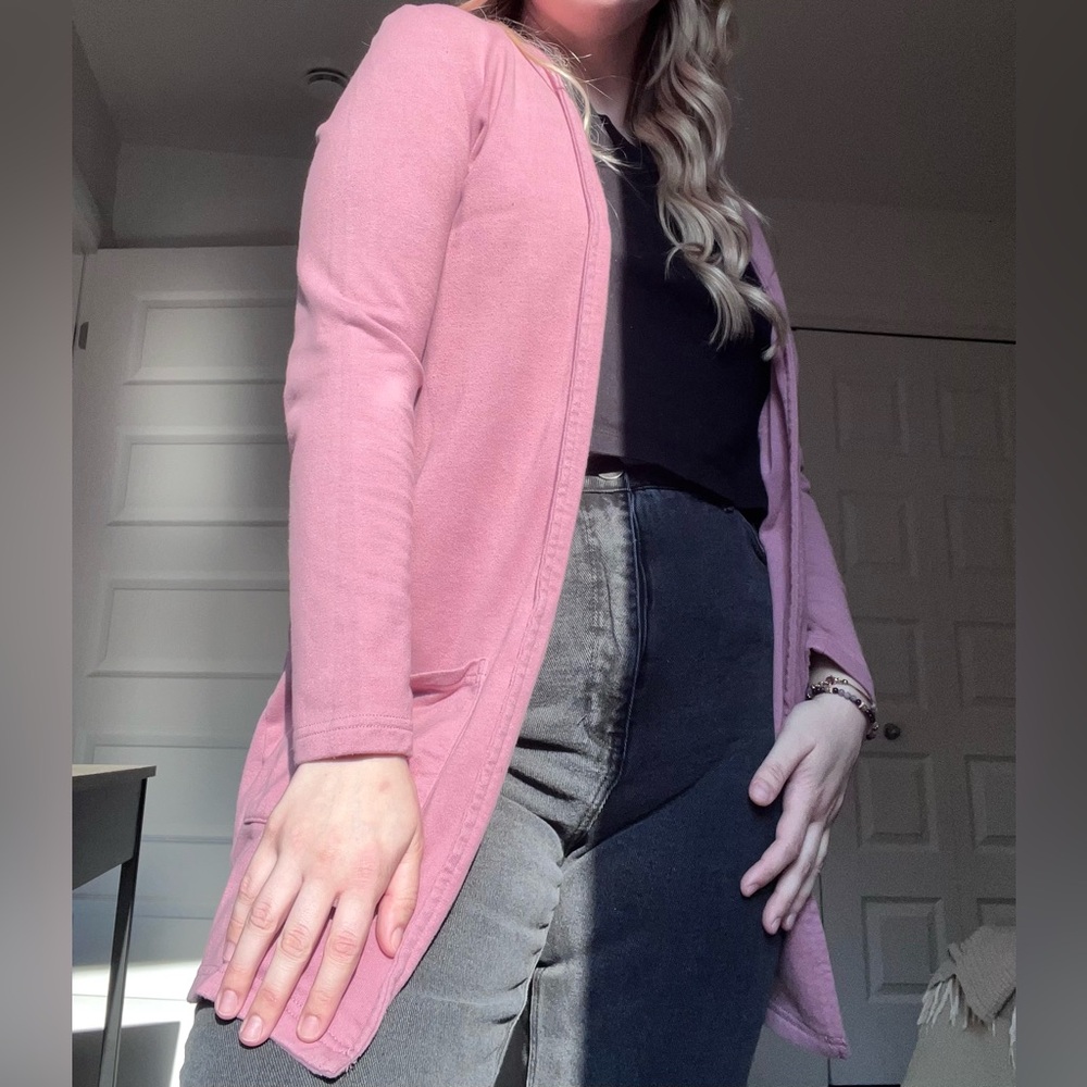 Pink twik cardigan